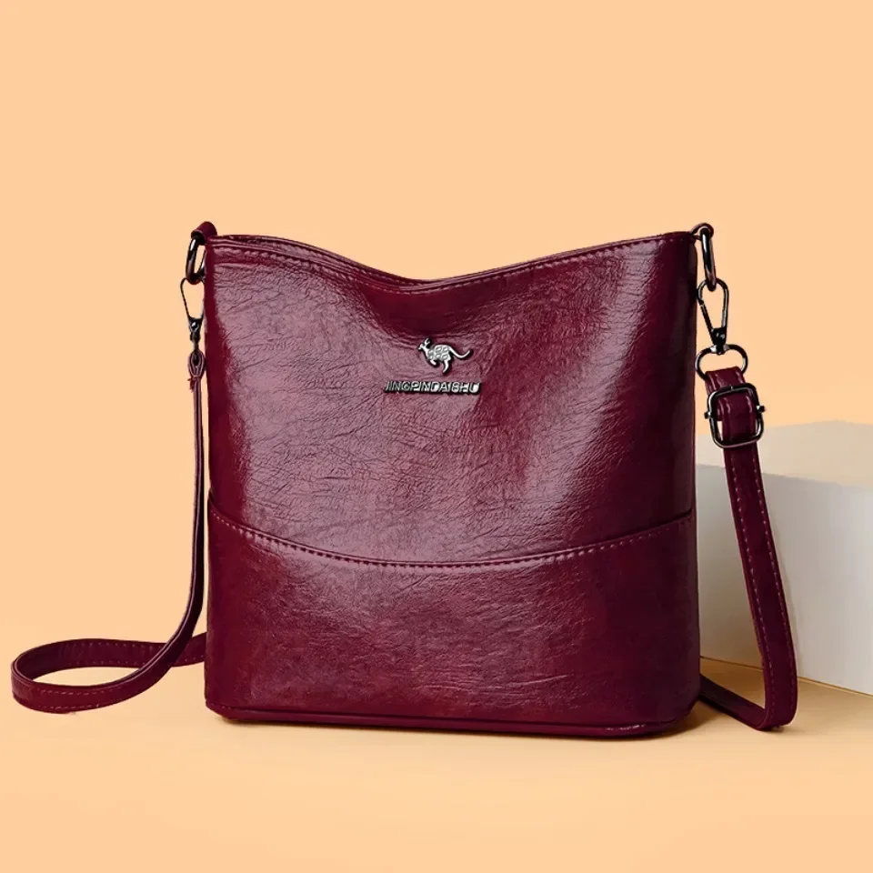 Luxury Bags Japan - Bolso cruzado de cuero Pu suave