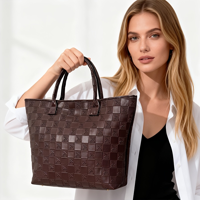 Luxury Bags Reseller - Bolso Tote de Mujer con Patrón