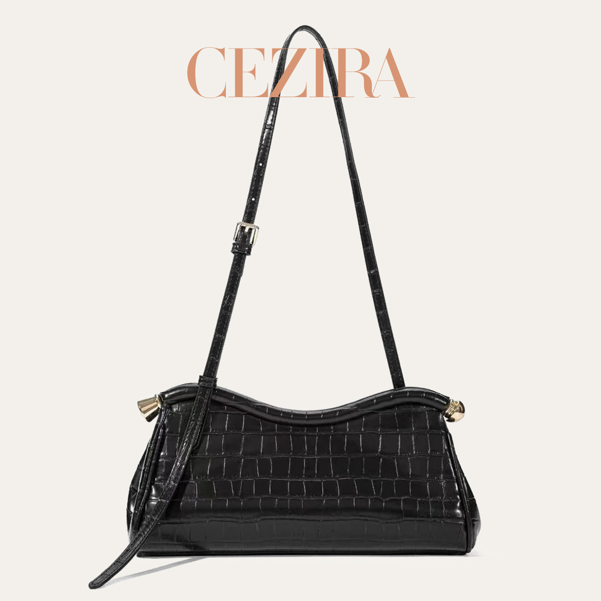 Luxury Bags Vegan Leather - Bolso de Hombro de Lujo CR