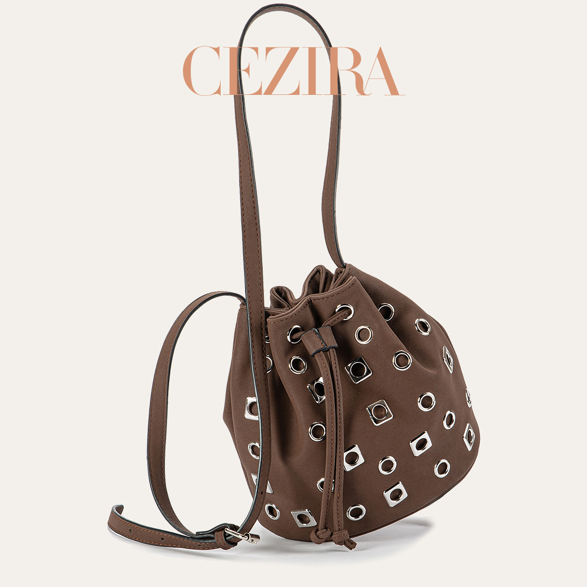 Bolso de cubo de lujo para muj - Luxury Bags Vegan Leather reseña y precio