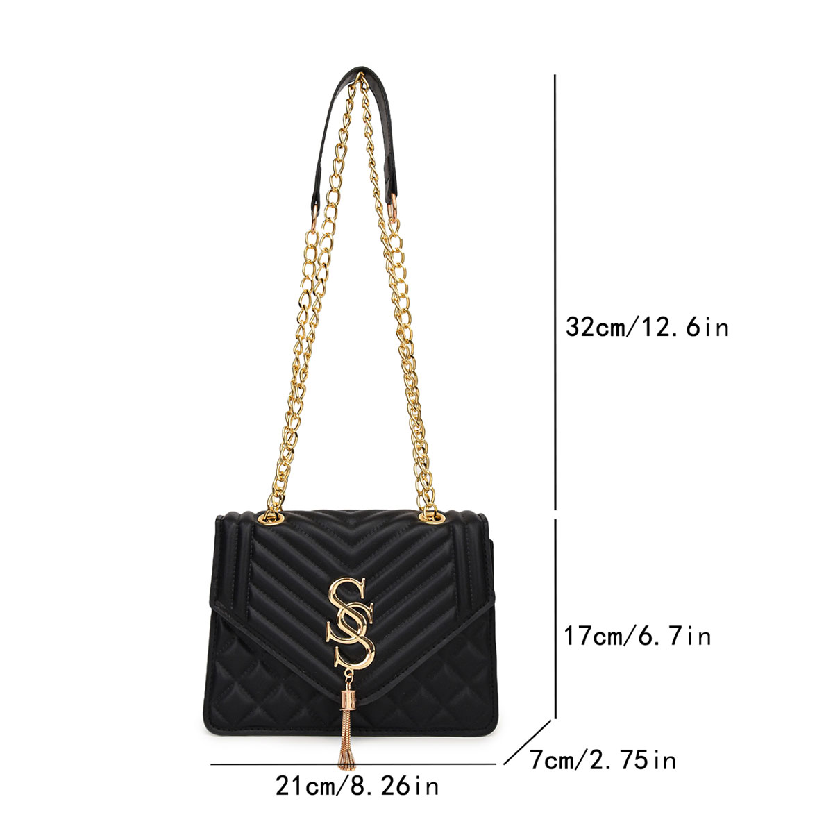 Bolso Pequeño Cuadrado de Lujo - Luxury Quilted Bags reseña y precio