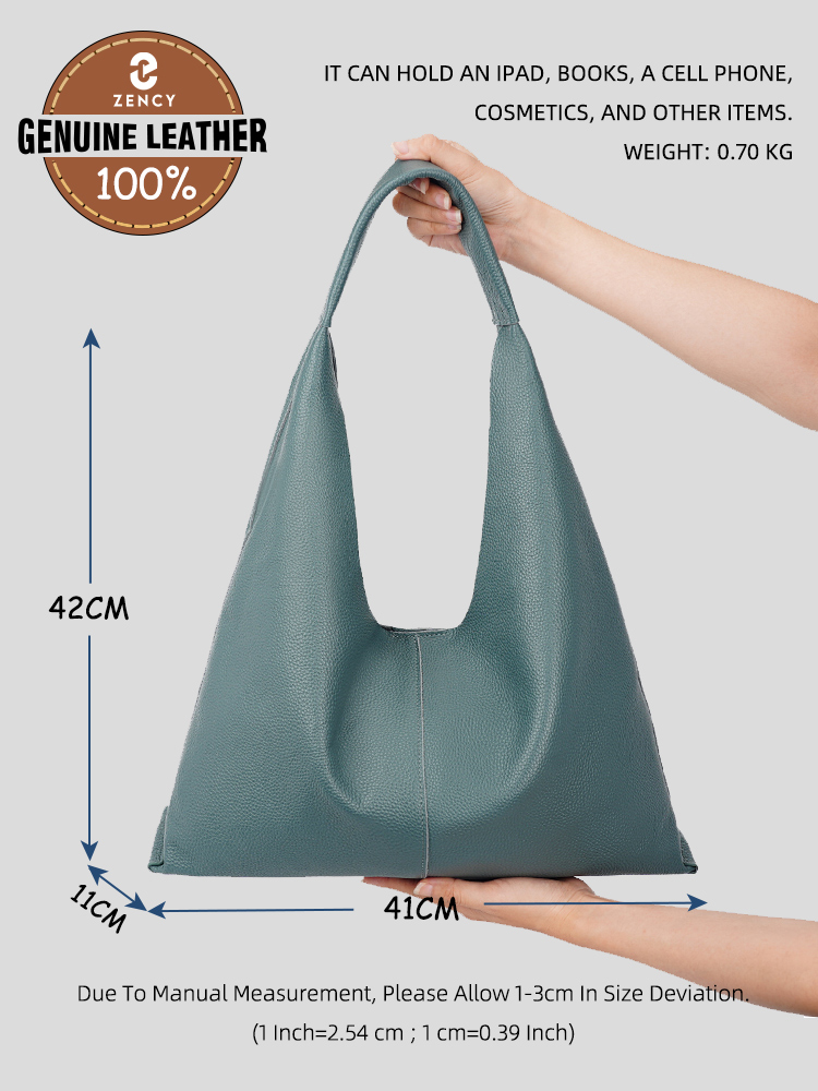 Bolso de mano grande de cuero  - Luxury Bags Reseller reseña y precio