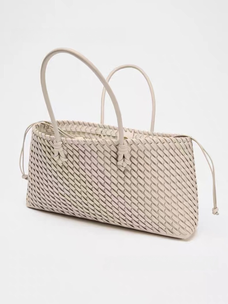 Nuevos bolsos de mano tejidos  - Luxury Bags Vegan Leather reseña y precio