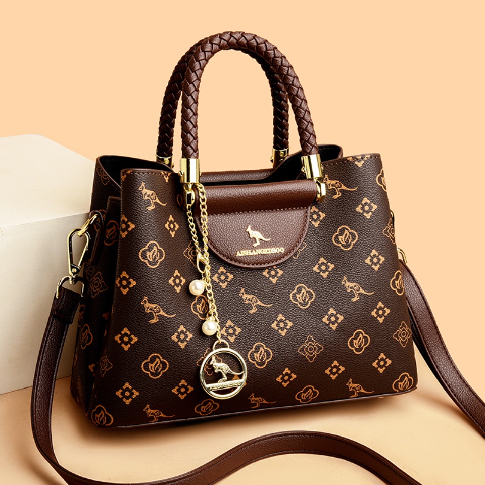 Bolso de mano informal de cuer - Luxury Bags Reseller reseña y precio