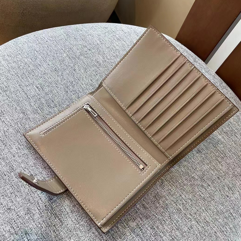 Cartera corta de cuero genuino - Luxury Quilted Bags reseña y precio