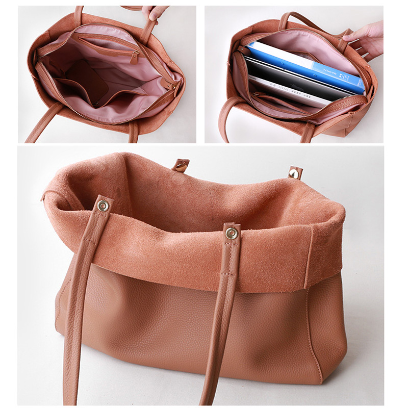 Bolso de mano de cuero genuino - Luxury Bags Collection reseña y precio