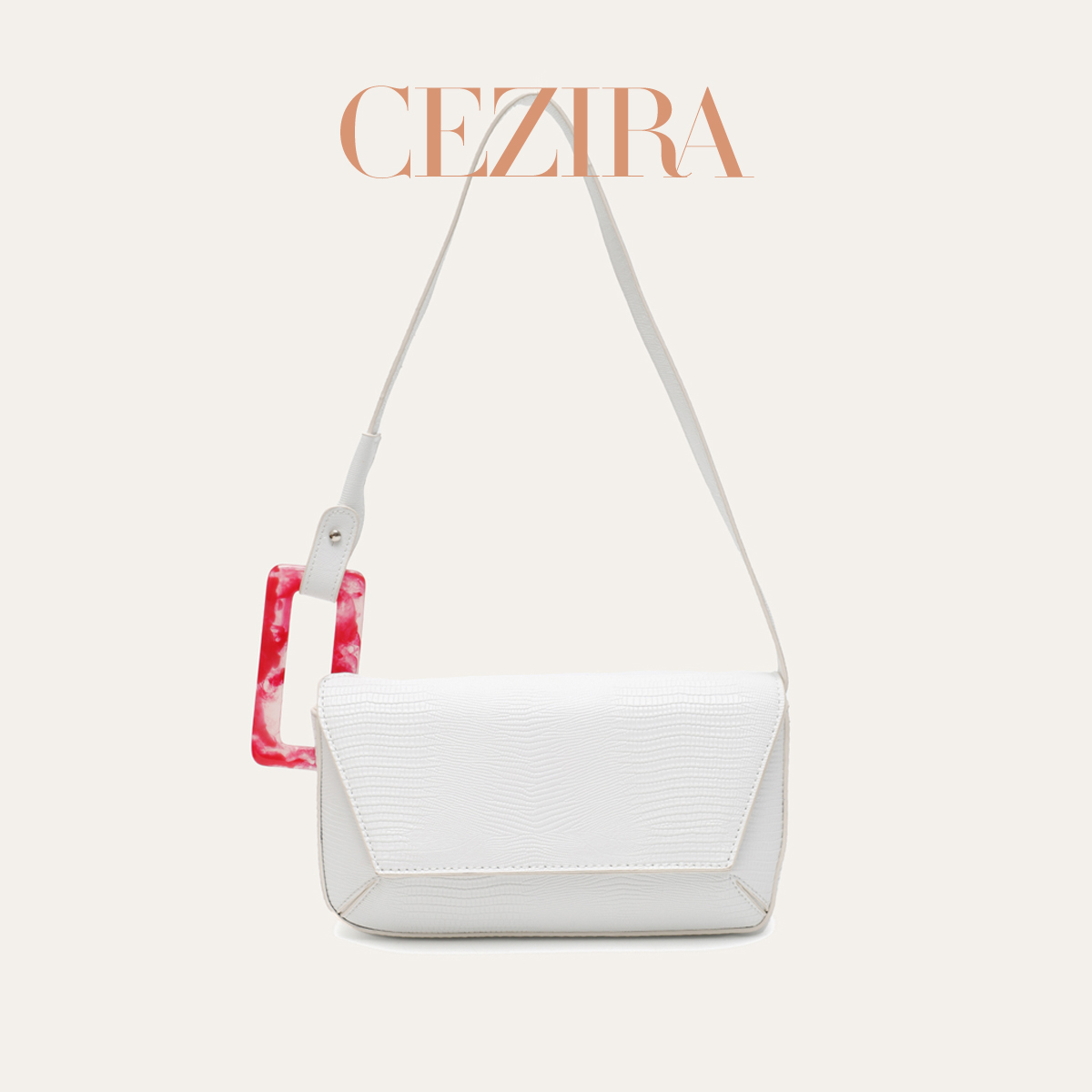 Bolso de hombro cuadrado de cu - Luxury Bags Vegan Leather reseña y precio